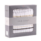 Grey Stripe Cotton Muslin Crib Sheet